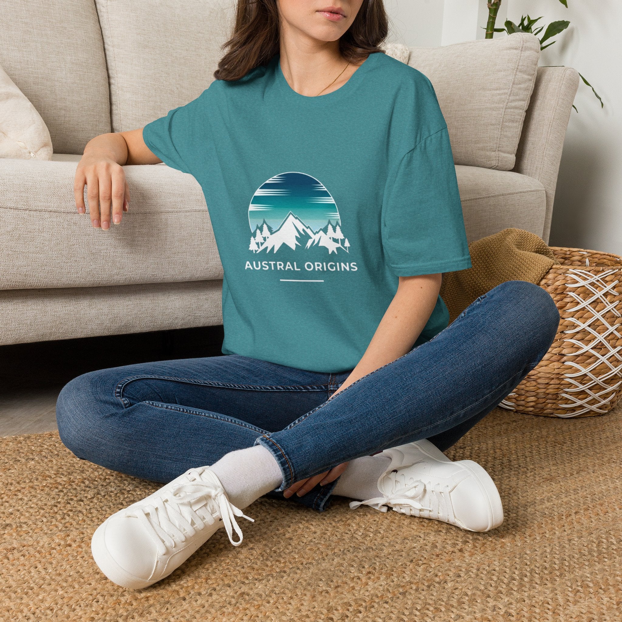 Classic Glacial Polo Shirt — Austral Origins