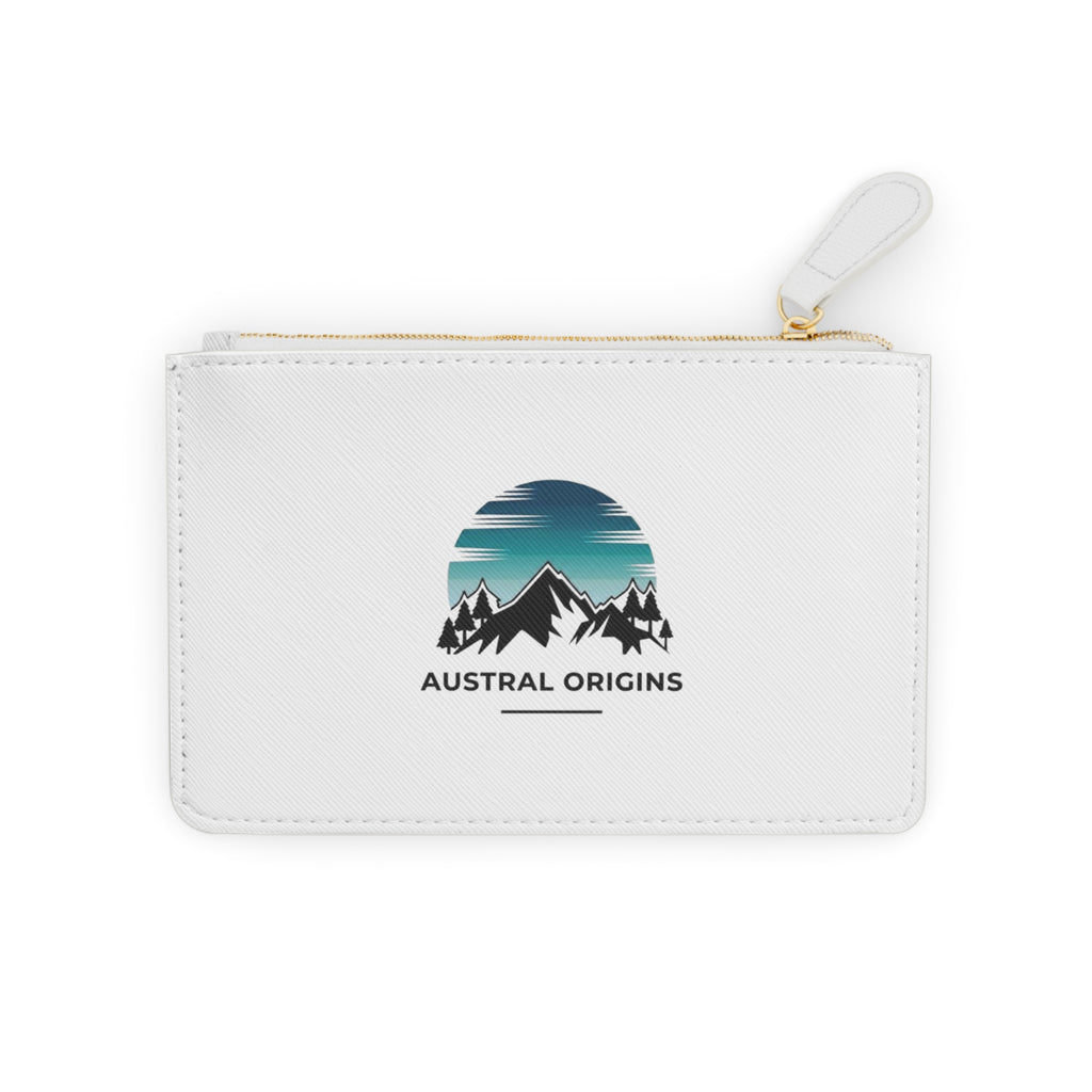 Mini Clutch Bag — Austral Origins Mountain Sunset Zipper Pouch