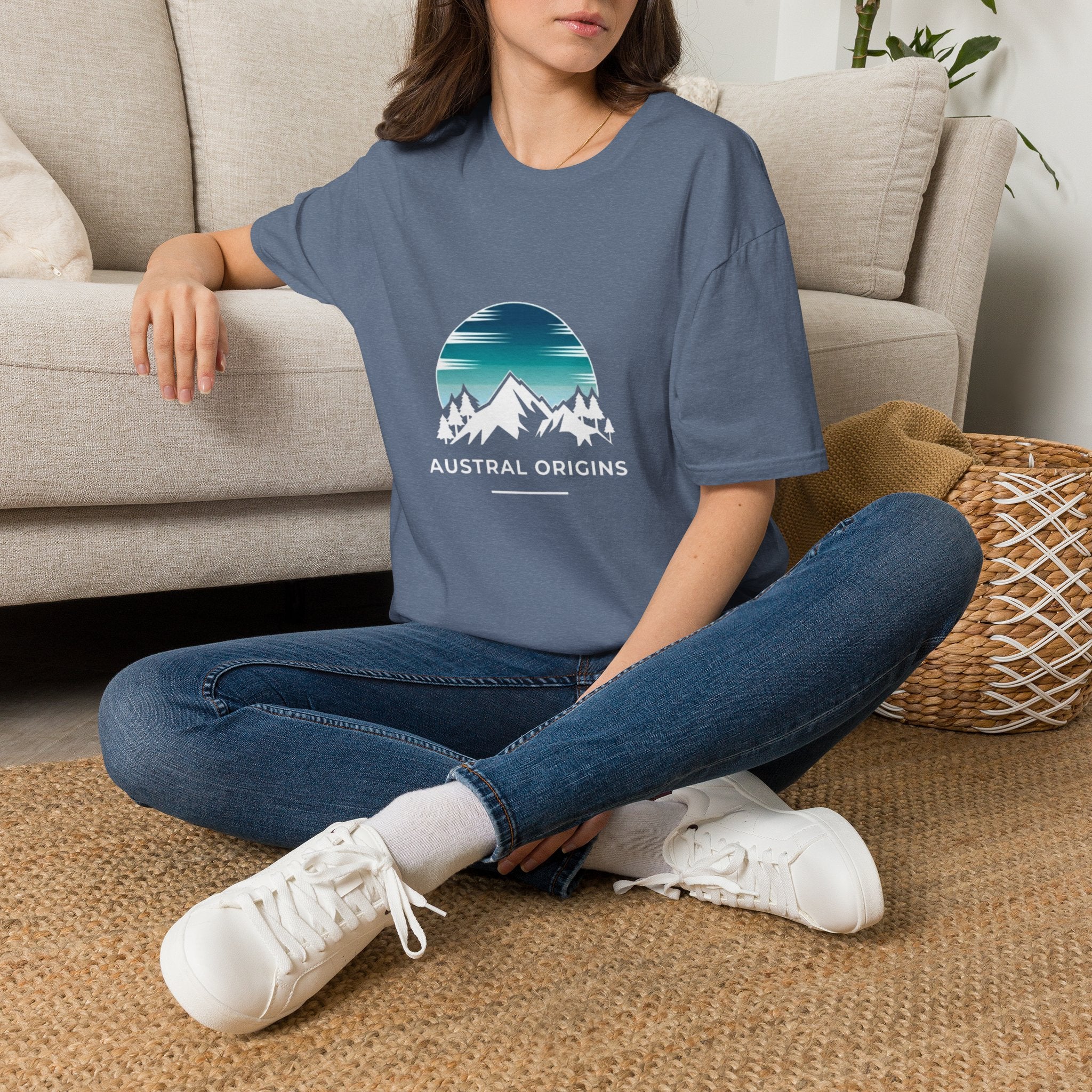 Classic Glacial Polo Shirt — Austral Origins