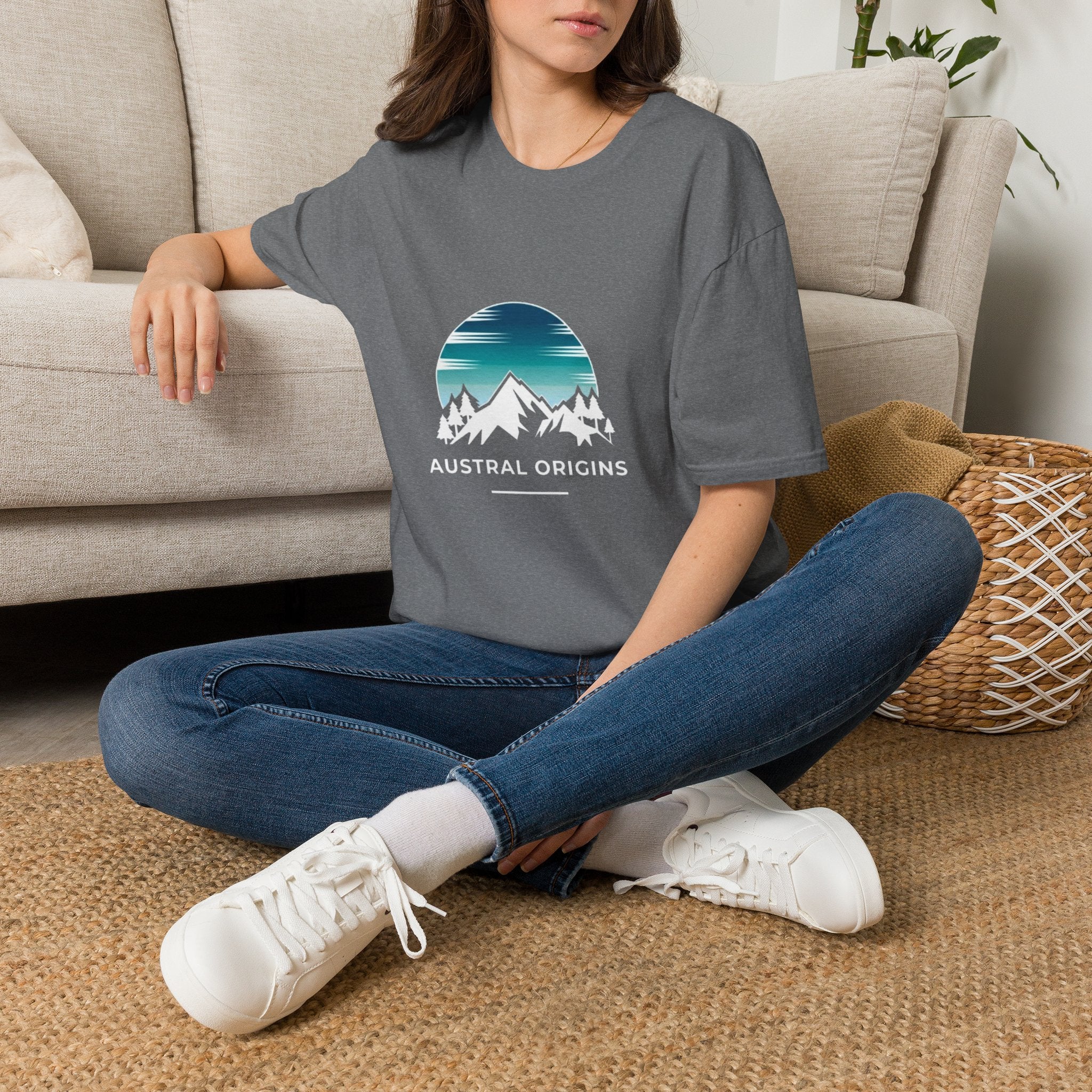 Classic Glacial Polo Shirt — Austral Origins