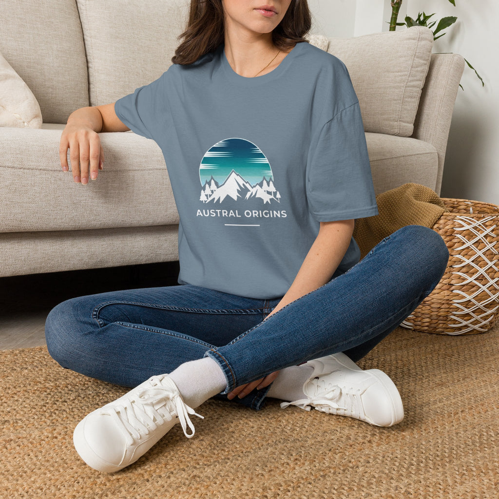 Classic Glacial Polo Shirt — Austral Origins