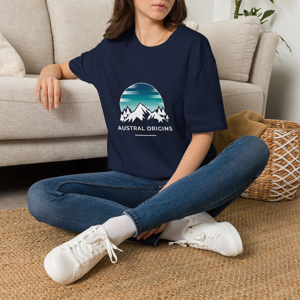 Classic Glacial Polo Shirt — Austral Origins