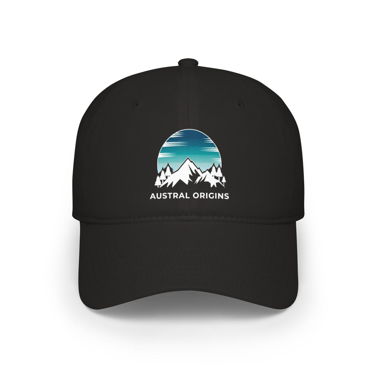 Austral Origins Mountain Patch Cap — Low Profile Baseball Hat