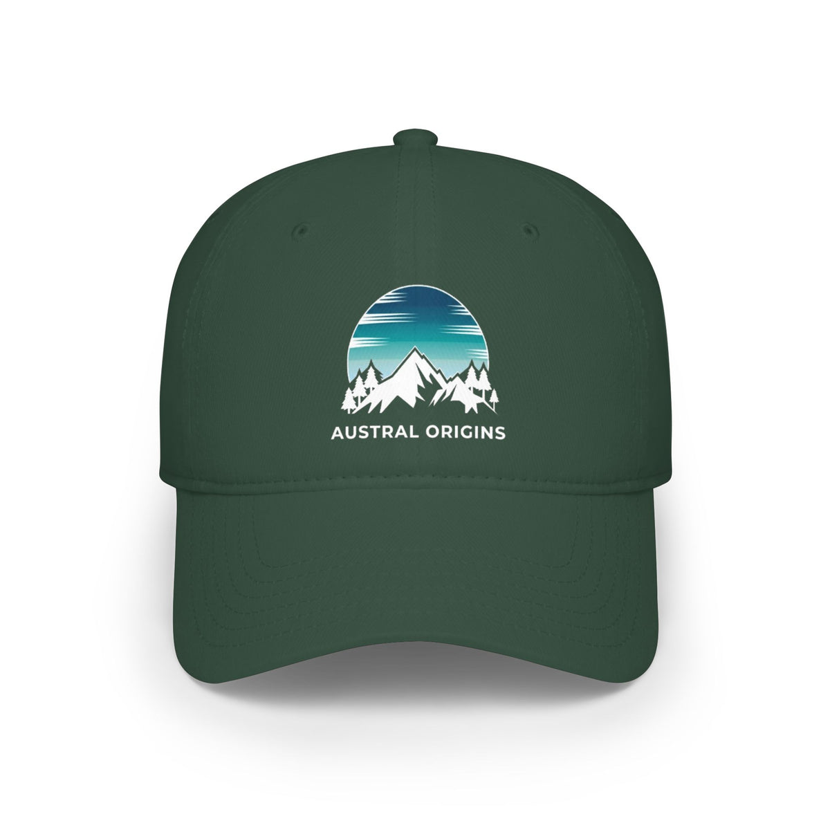 Austral Origins Mountain Patch Cap — Low Profile Baseball Hat