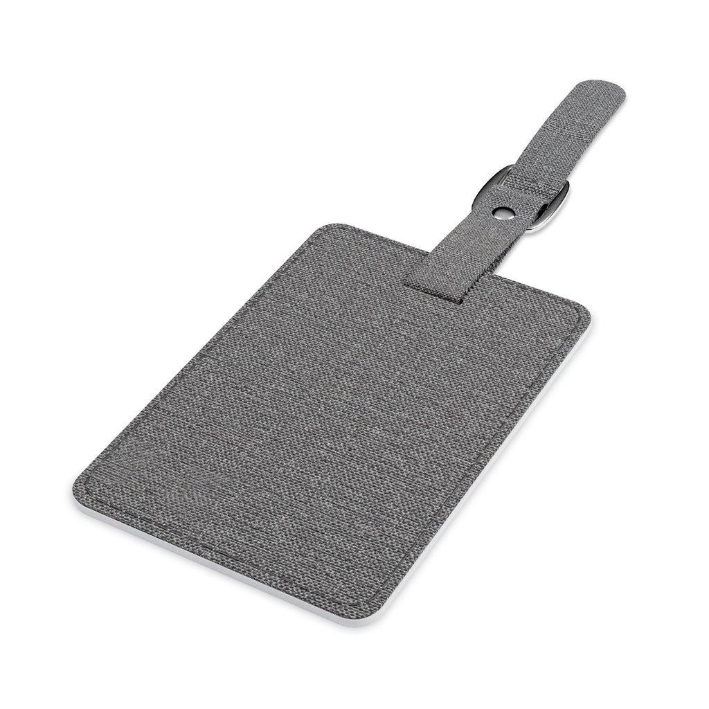 Austral Origins Mountain Luggage Tag — Rectangle Saffiano Polyester
